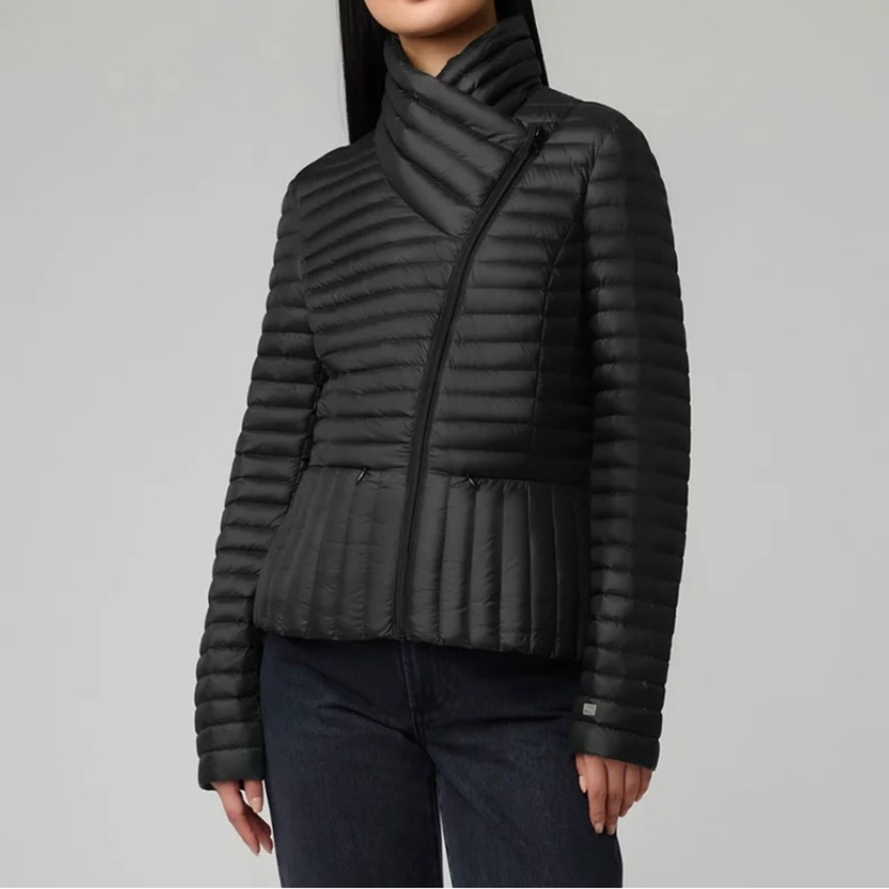 Women's Black Quilted Jacket